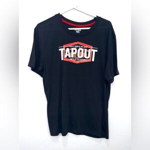 Tap Out Men’s Graphic Tshirt 2016 MMA Size Medium Logo